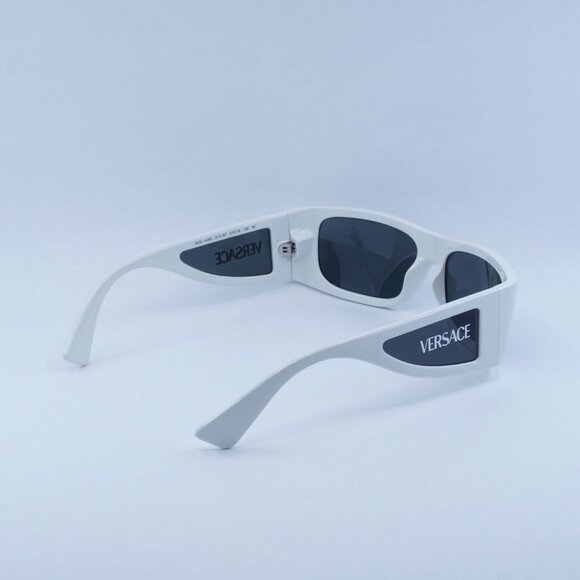 ?️ New Versace VE4482 314/87 Sunglasses - White Frame - Lowest price!